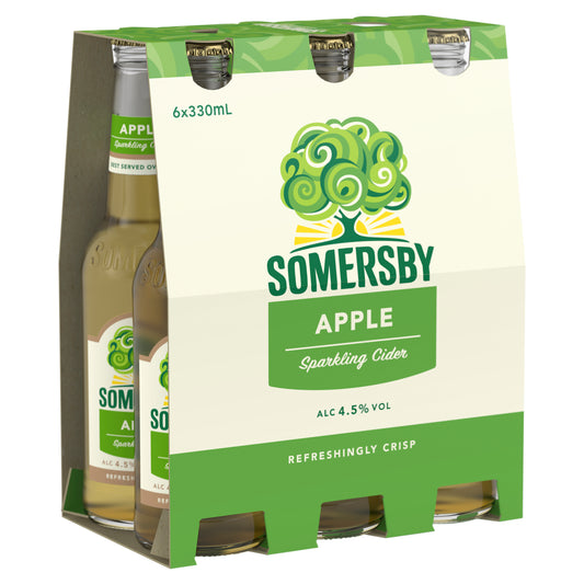 Somersby Apple Sparkling Cider 6 x 330mL Bottle
