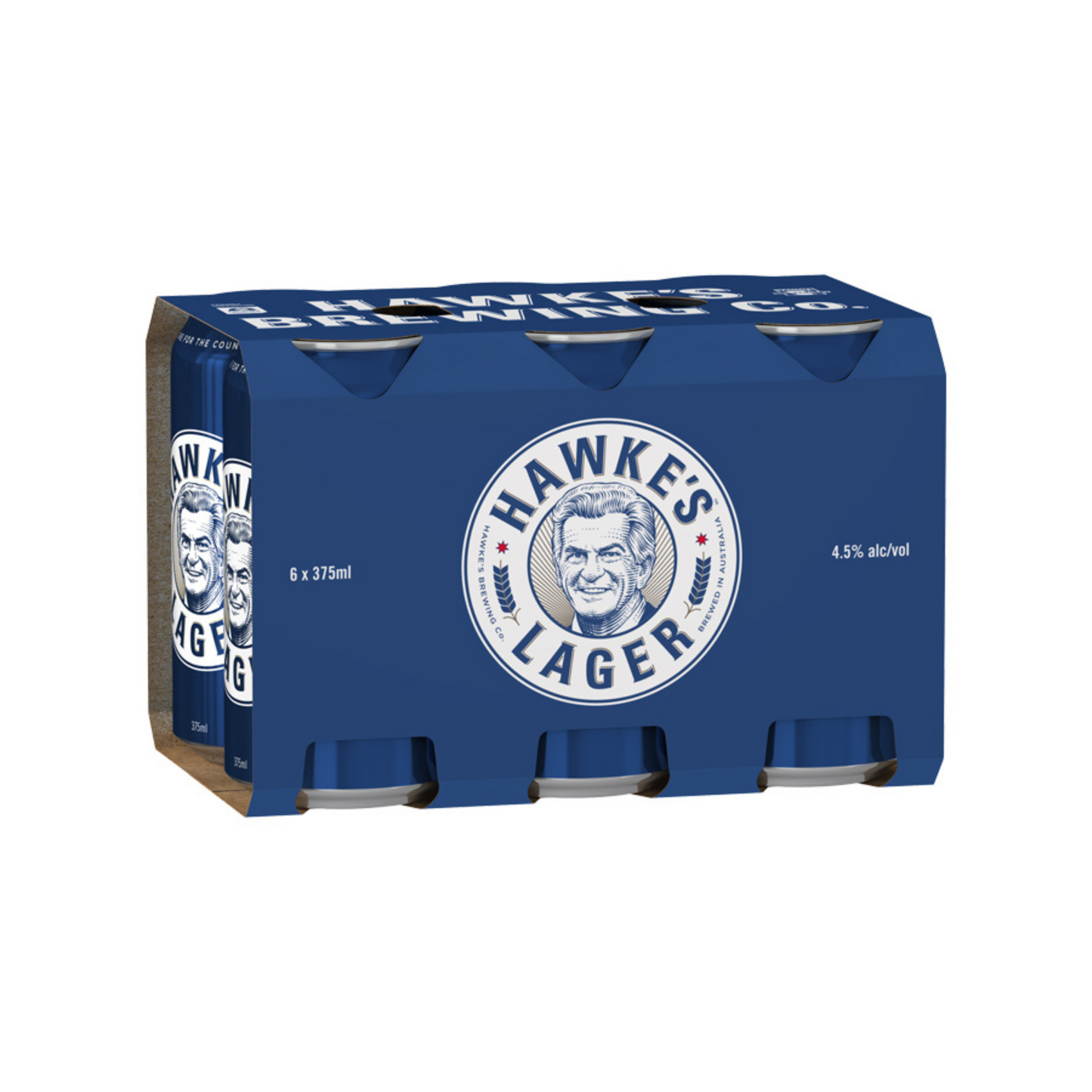 Hawkes Lager 6x375mL cans