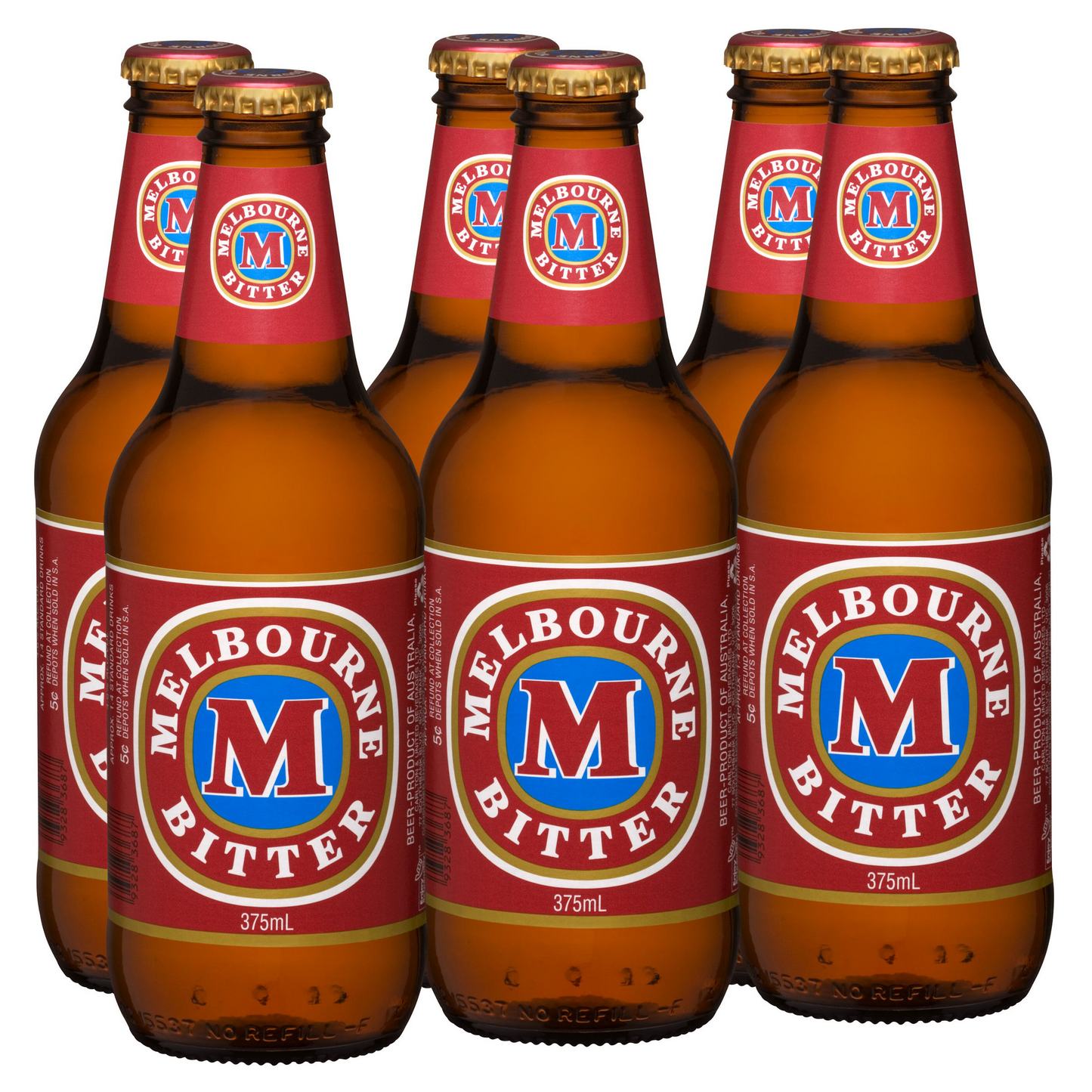 Melbourne Bitter 6x375mL Bottles