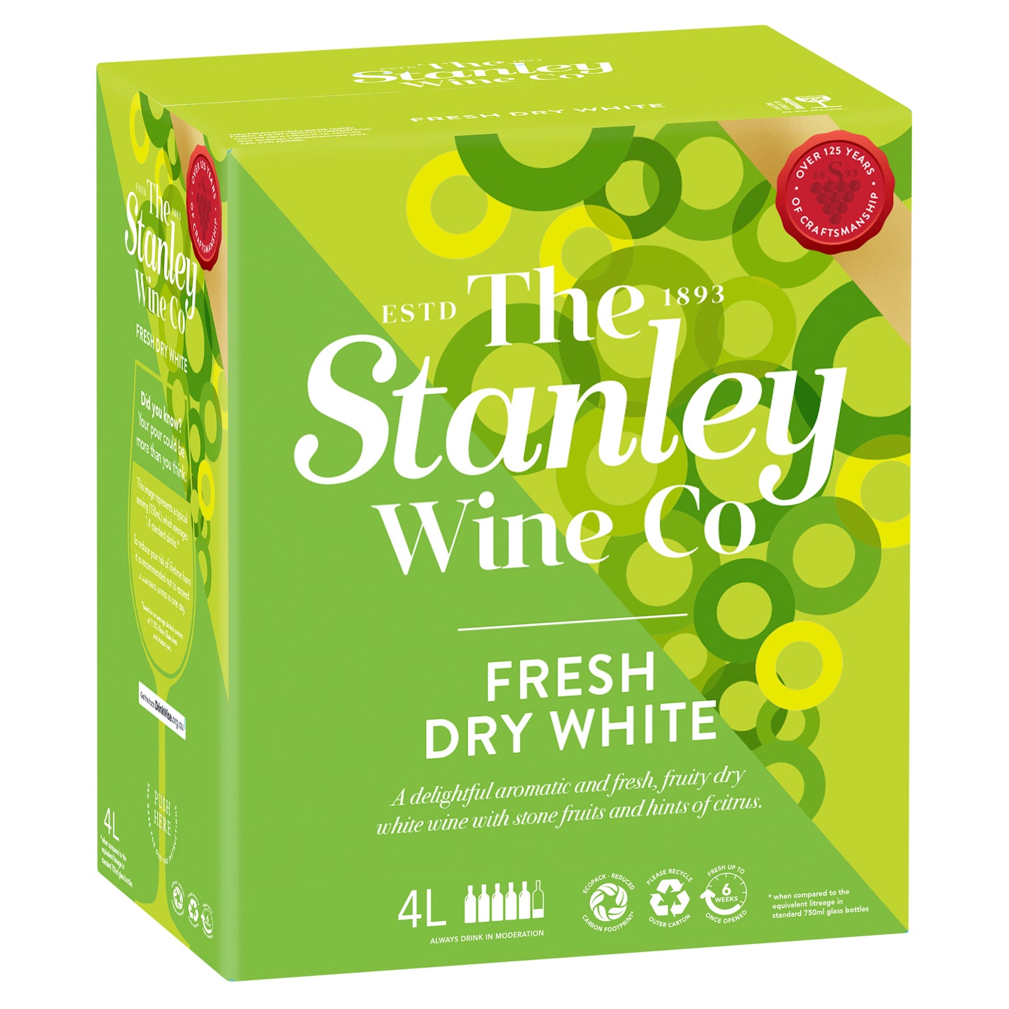 Stanley White Wine 4L cask varieties