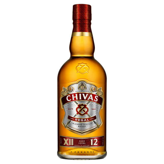 Chivas Regal 12 Year Blended Scotch Whiskey 700mL