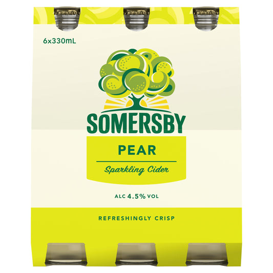 Somersby Pear Cider 6 x 330mL Bottle