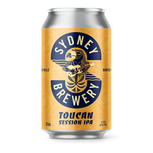 Sydney Brewery Craft Beer Toucan Session IPA 4x375ml cans
