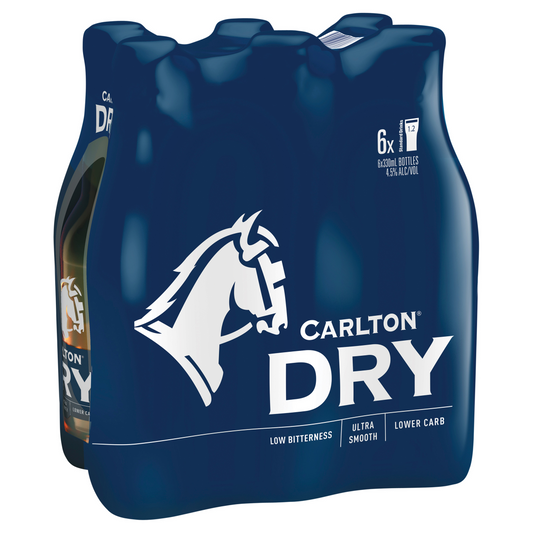 Carlton Dry 6x330ml bottles