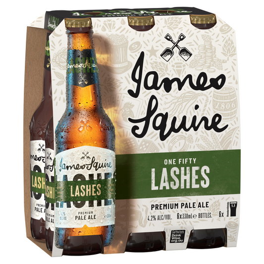 James Squire 150 Lashes 6x330mL Bottle