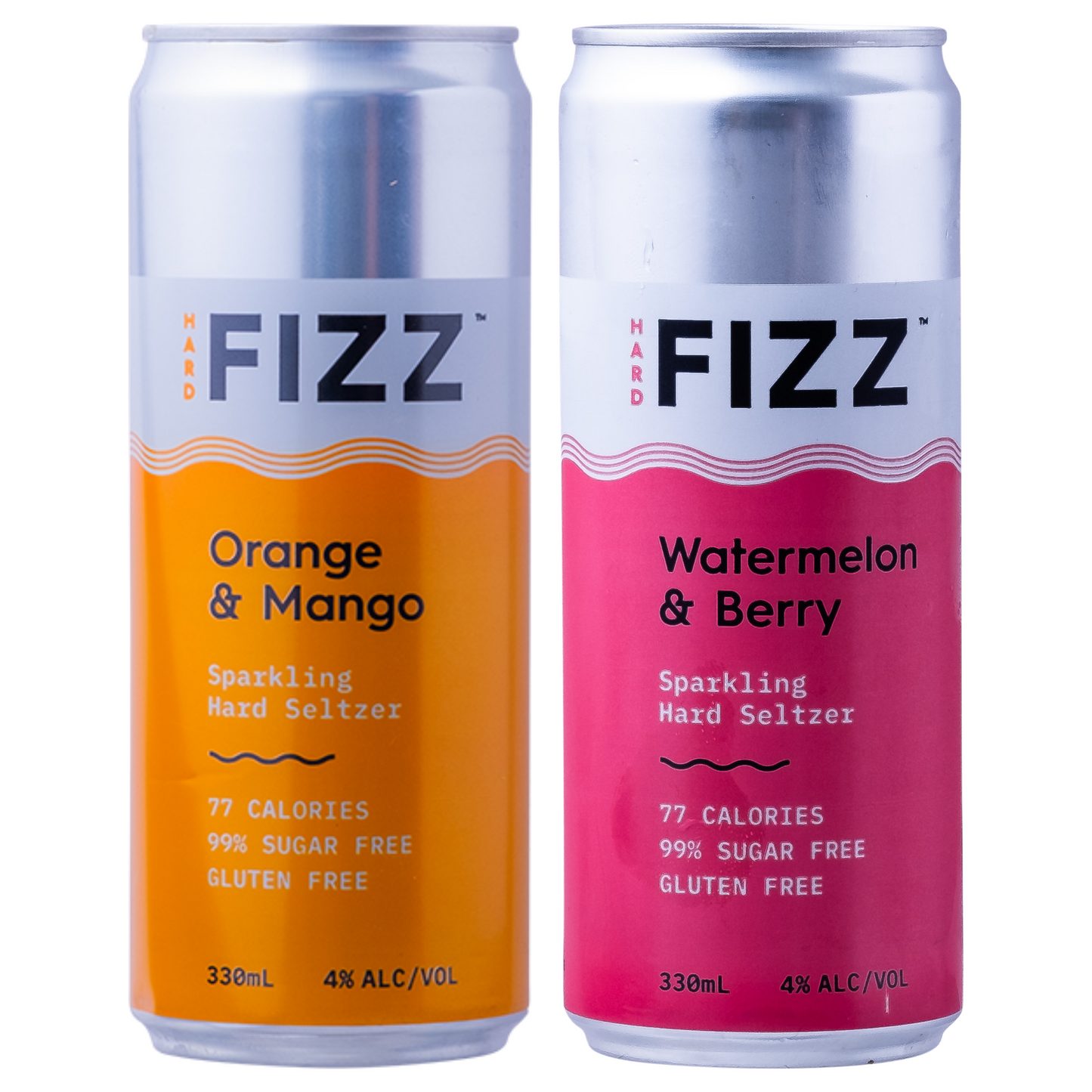 HARD FIZZ Seltzer varieties 4x330mL cans