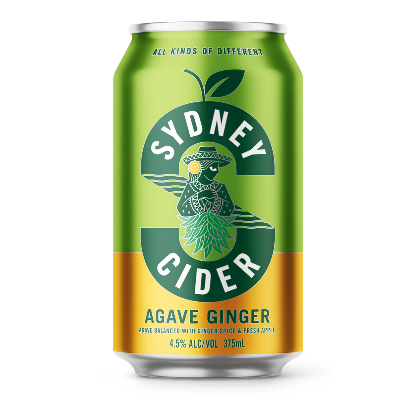 Sydney Brewery Agave Ginger Apple Cider 4x375ml cans