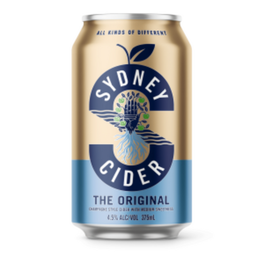 Sydney Brewery Original Cider 4x375ml cans