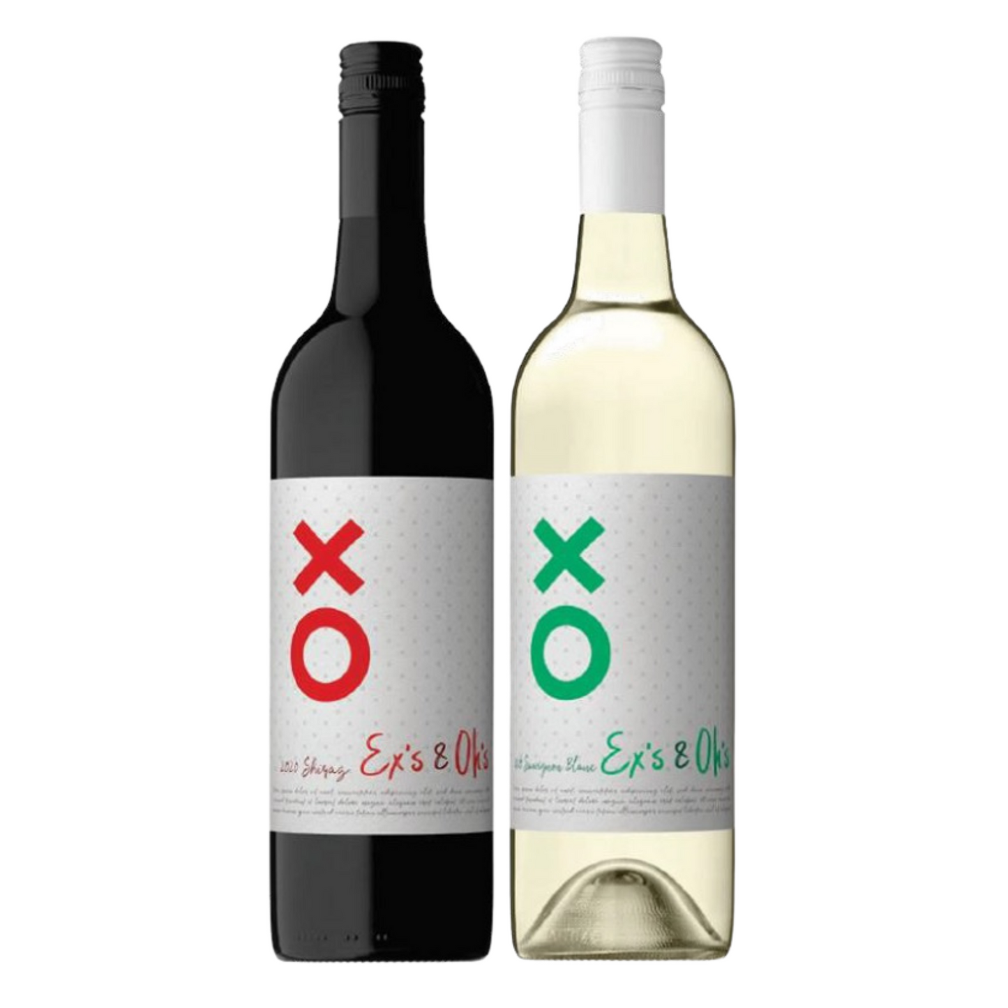 2 x EX's & Oh's wine varieties bundle deal